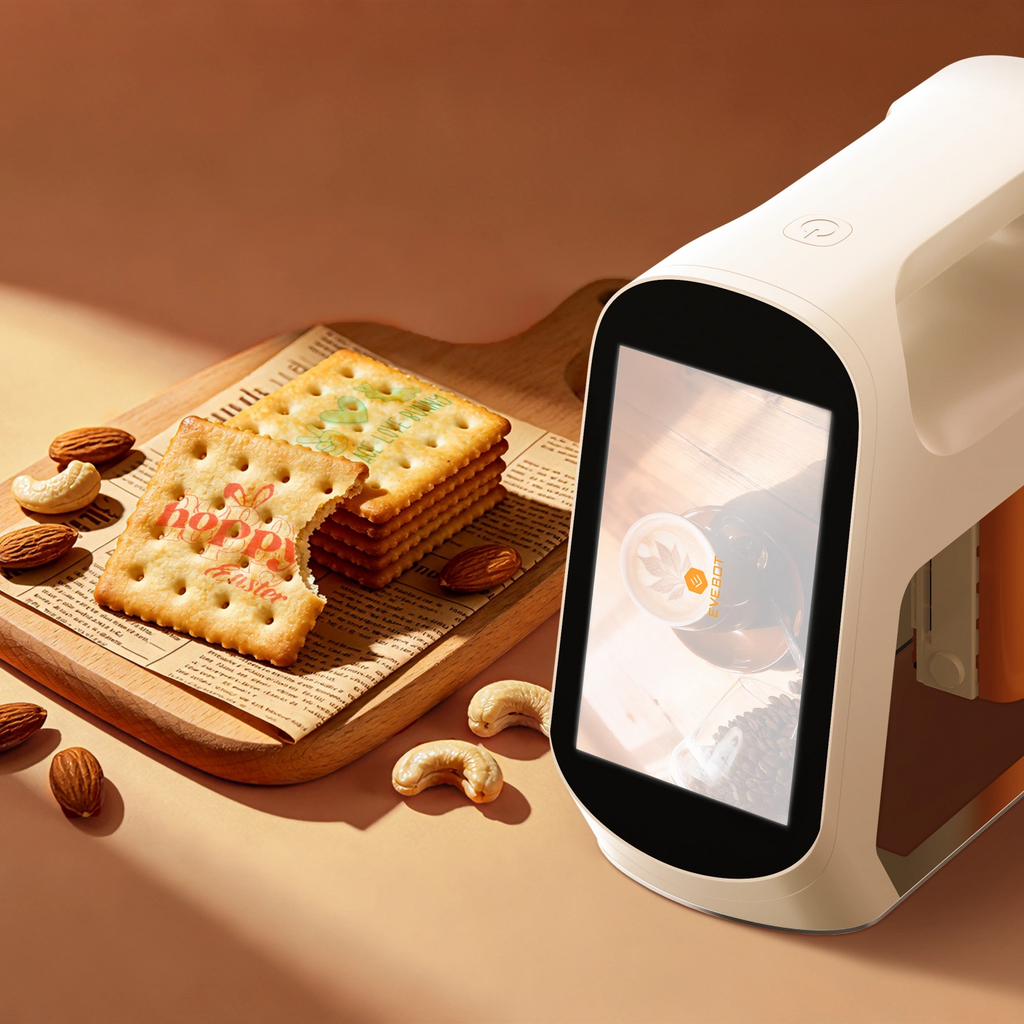 [vendor] Evebot Smart Portable Food Printer with Camera Preview - 5 × 10 cm Portable Food Printer [variant_title]
