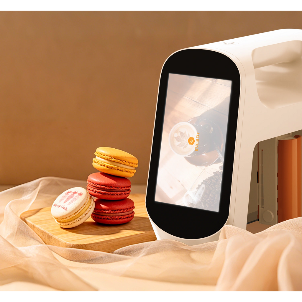 [vendor] Evebot Smart Portable Food Printer with Camera Preview - 5 × 10 cm Portable Food Printer [variant_title]