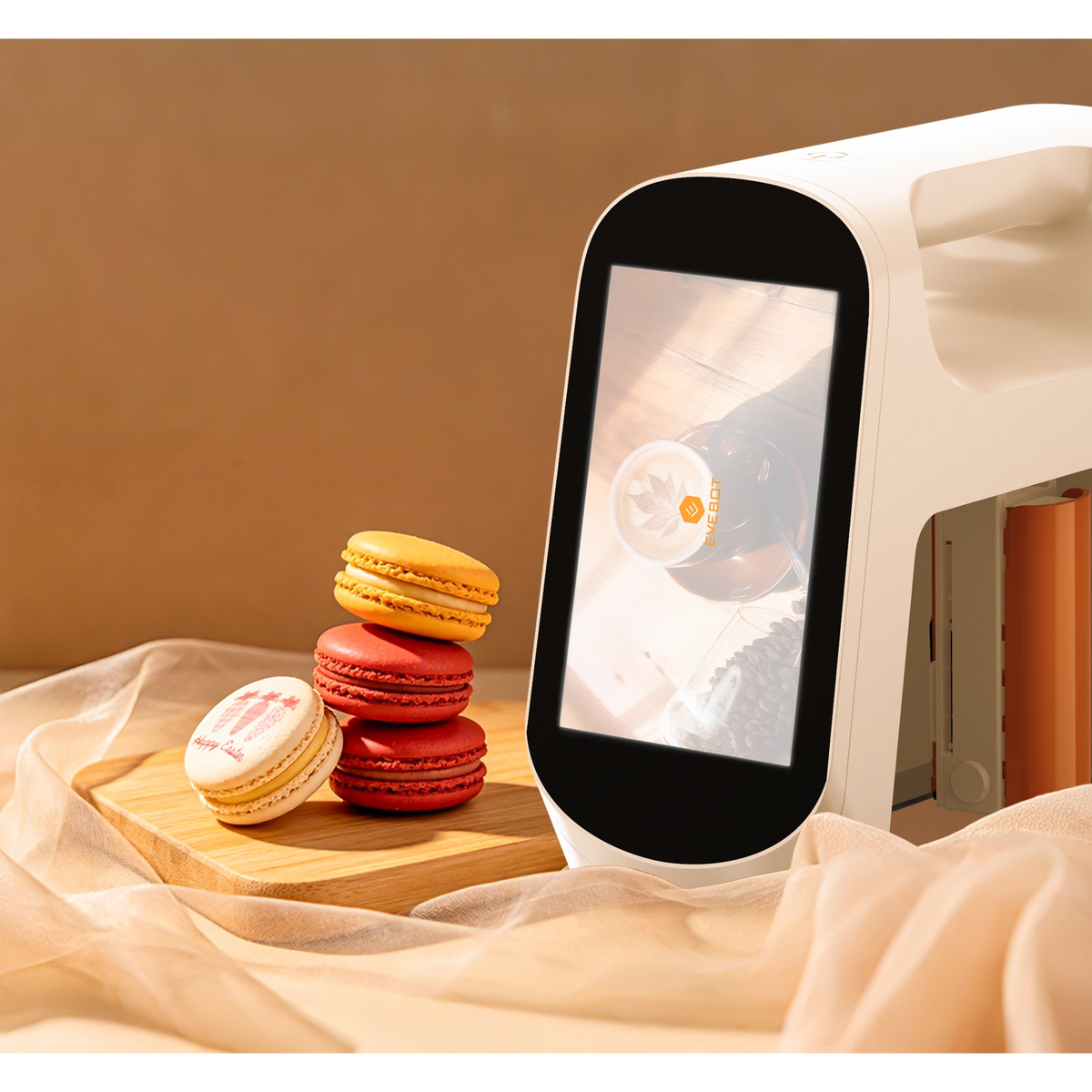 [vendor] Evebot Smart Portable Food Printer with Camera Preview - 5 × 10 cm Portable Food Printer [variant_title]