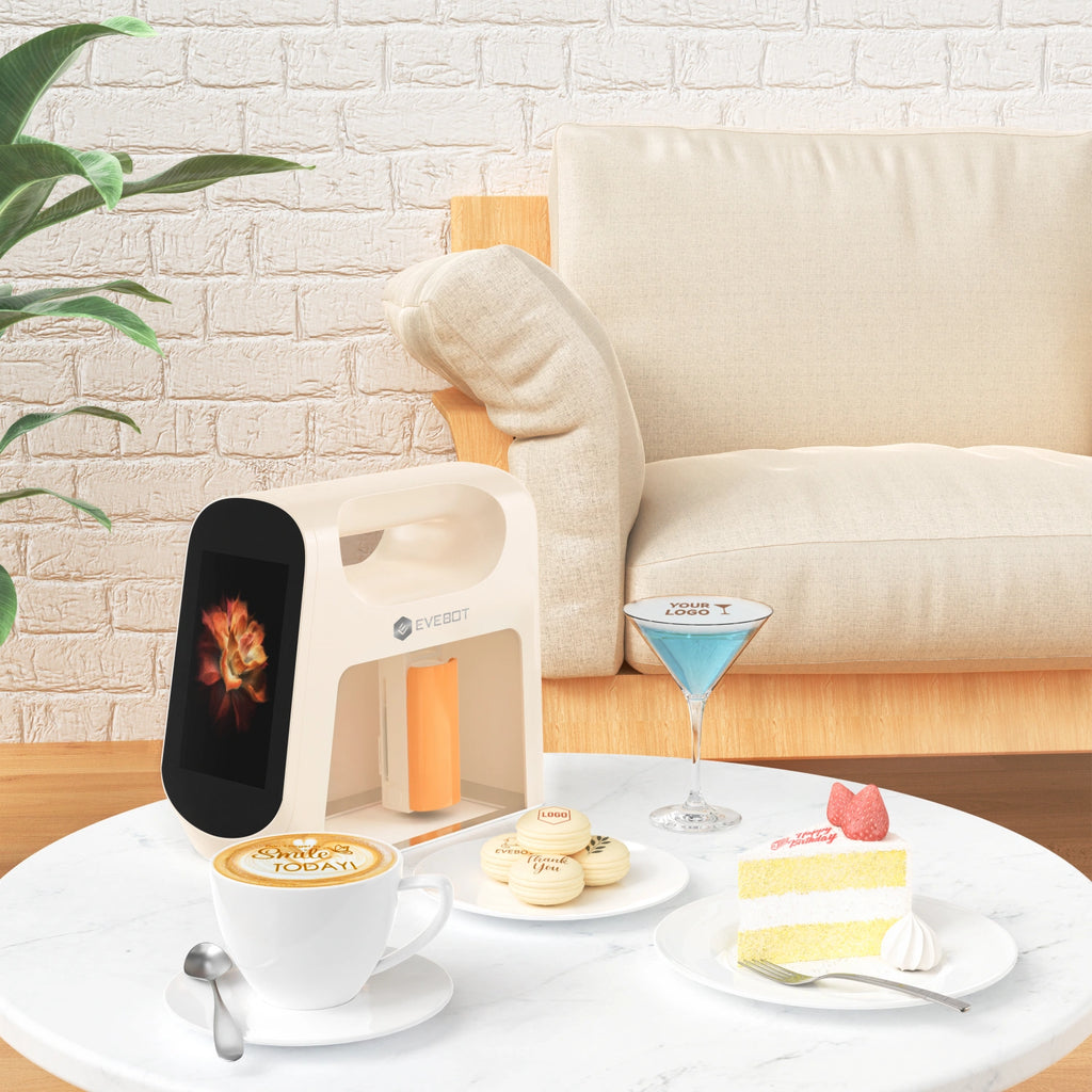 [vendor] Evebot Smart Portable Food Printer with Camera Preview - 5 × 10 cm Portable Food Printer [variant_title]