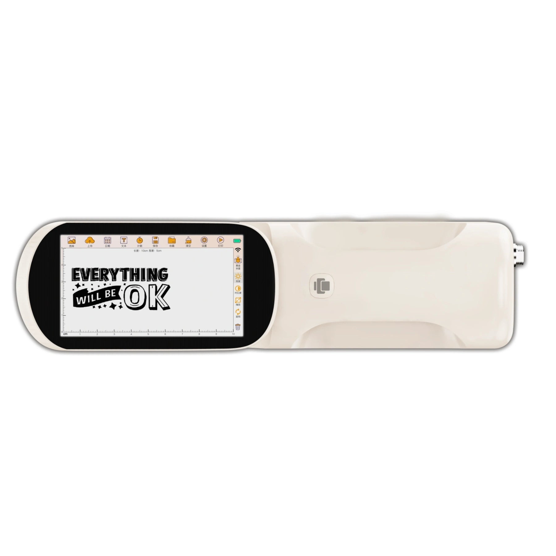 [vendor] Evebot Smart Portable Food Printer with Camera Preview - 5 × 10 cm Portable Food Printer [variant_title]