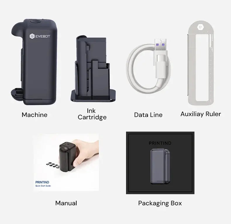[vendor] Evebot PrintInd Handheld Thermal Inkjet Printer Handheld Thermal Inkjet Printer [variant_title]