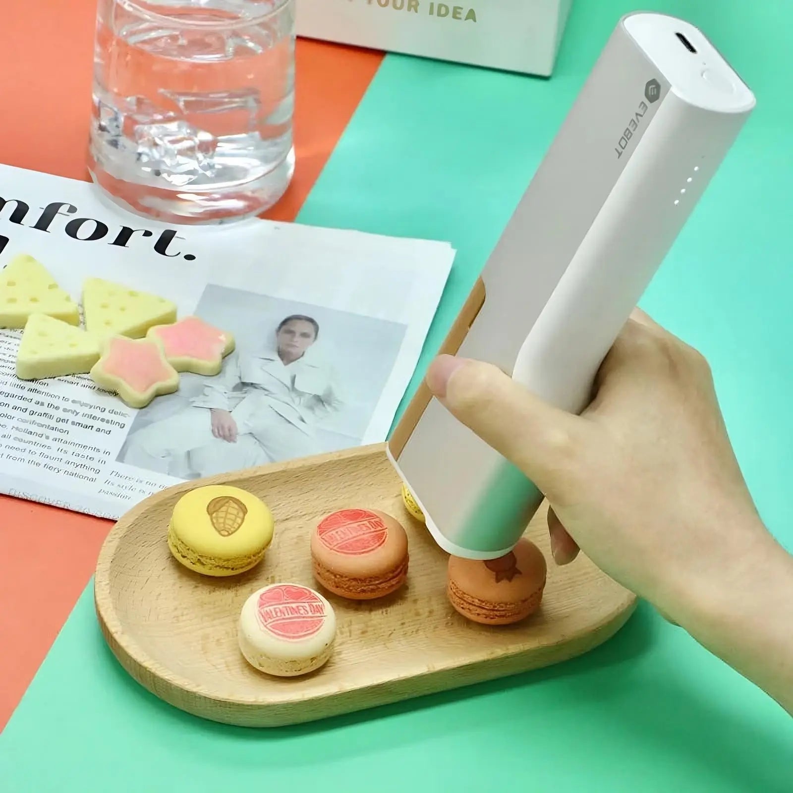 [vendor] Evebot PrintPen Portable Food Printer with Edible Ink Portable Food Printer [variant_title]