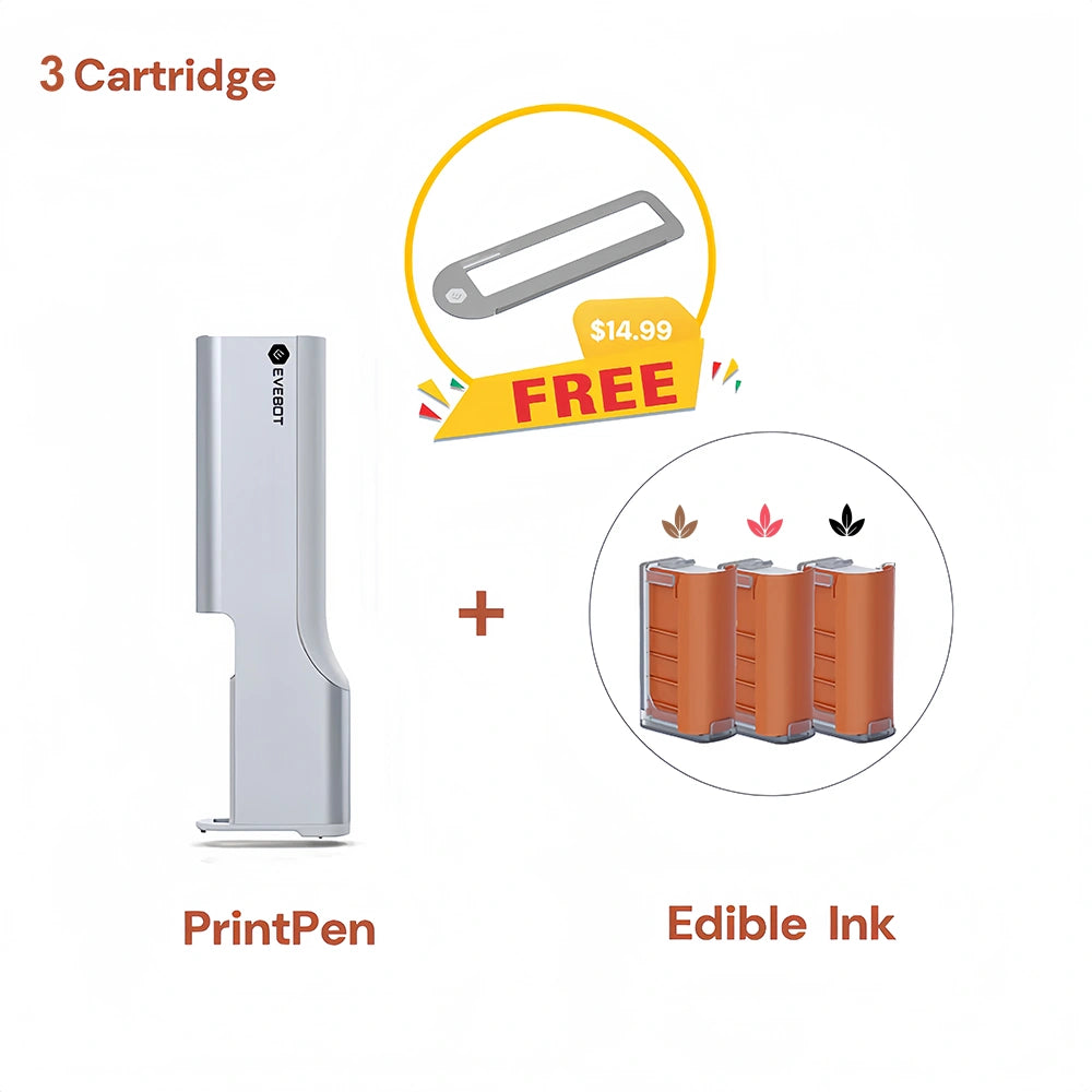 [vendor] Evebot PrintPen Portable Food Printer with Edible Ink Portable Food Printer [variant_title]