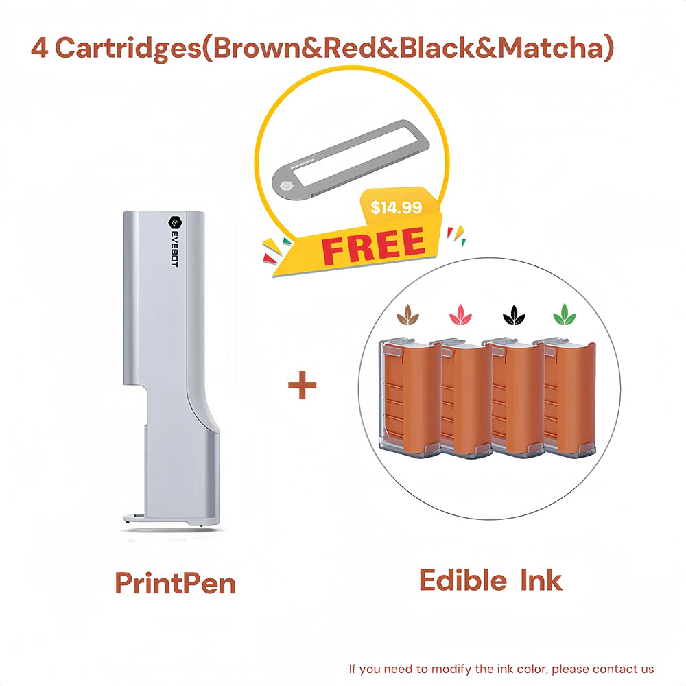 [vendor] Evebot PrintPen Portable Food Printer with Edible Ink Portable Food Printer [variant_title]