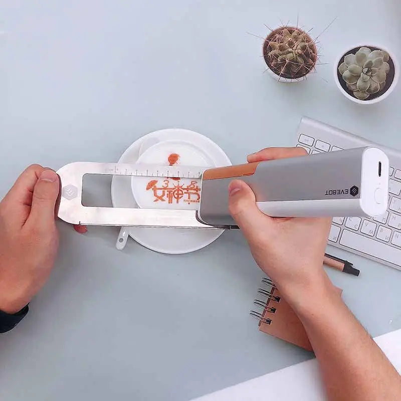 [vendor] Evebot Universal Ruler for Handheld Printers - 15 cm Printer Positioning Ruler [variant_title]